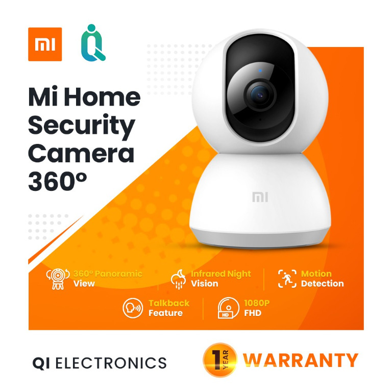 Xiaomi Mijia Home Security Camera 360° CCTV Wifi Cam 1080p FullHD ...
