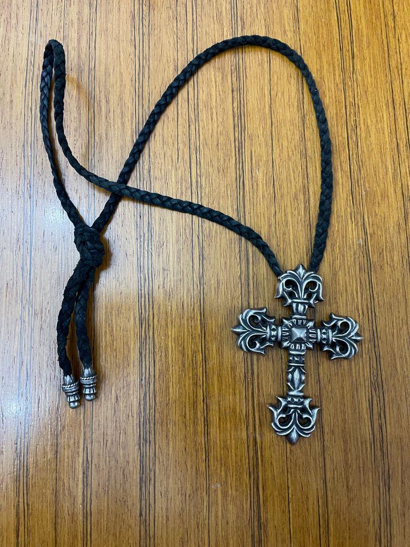 Chrome hearts leather necklace online