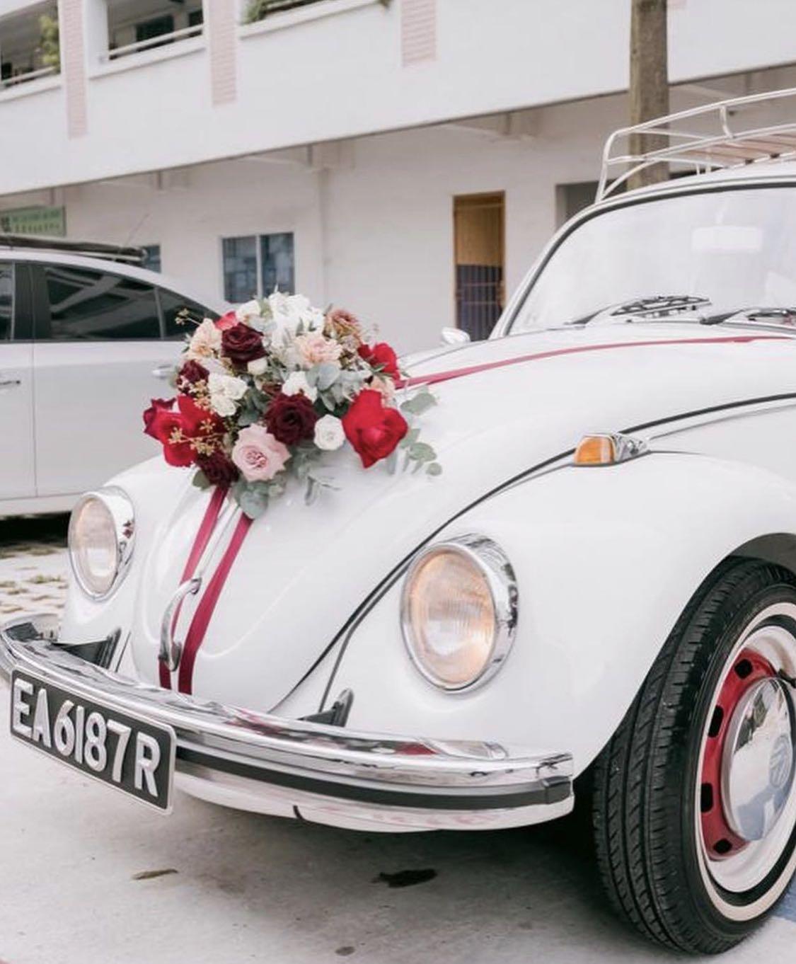 1972 vintage VW Beetle wedding car with driver, Cars, Car Rental on