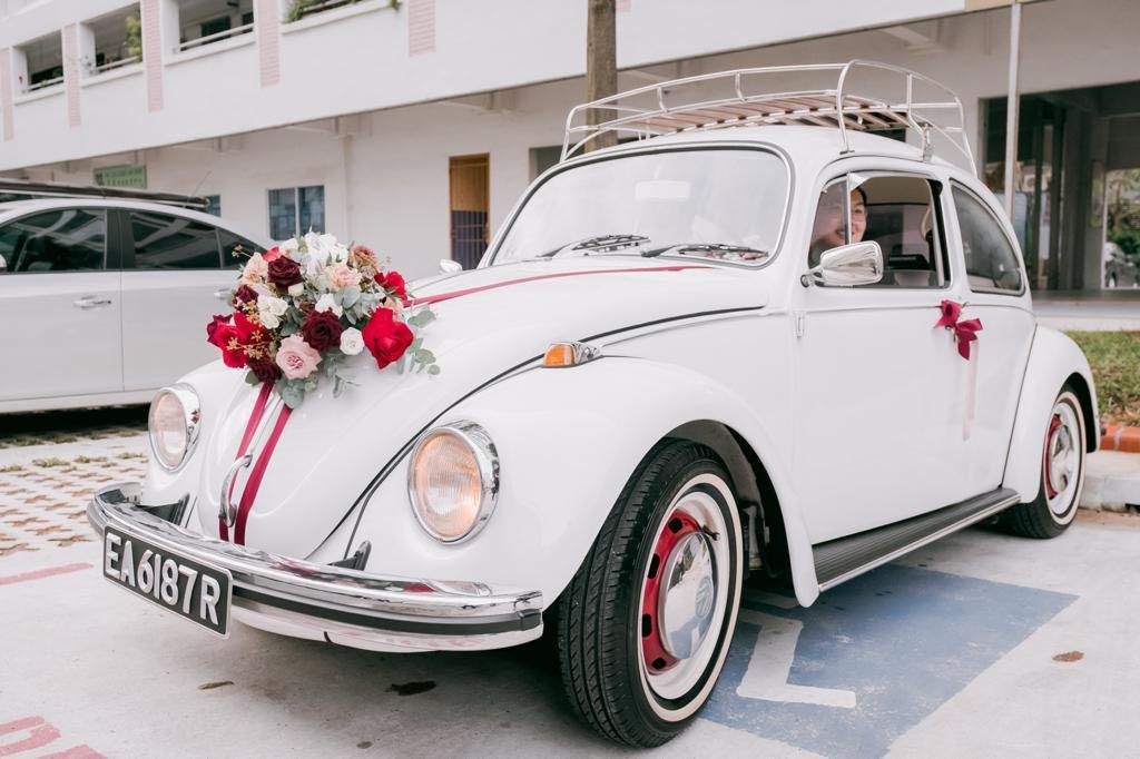 1972 vintage VW Beetle wedding car with driver, Cars, Car Rental on