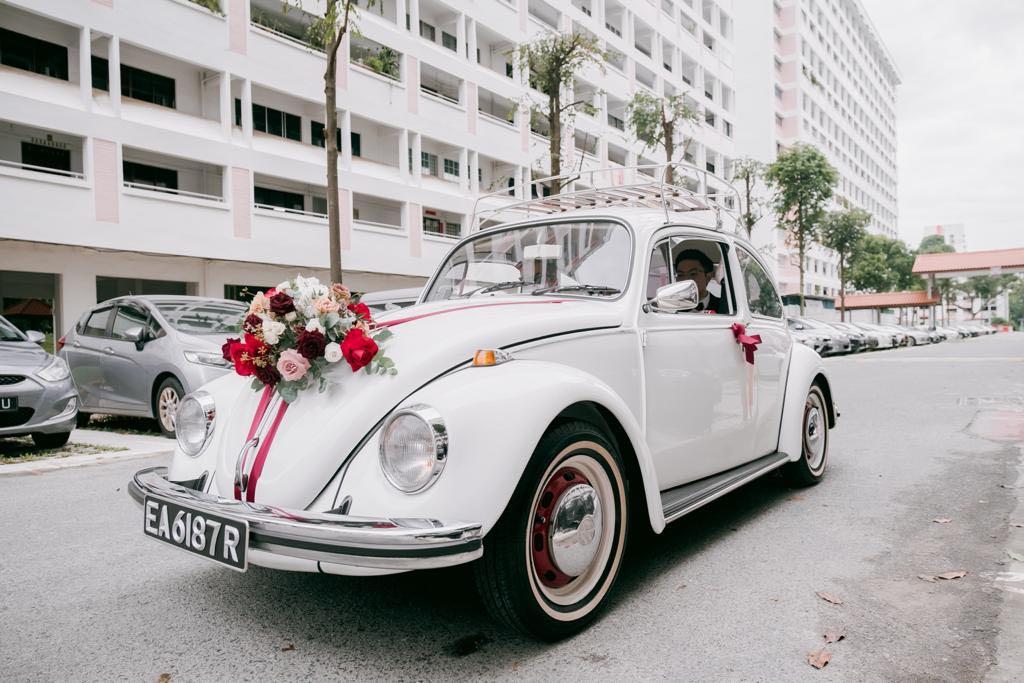 1972 vintage VW Beetle wedding car with driver, Cars, Car Rental on