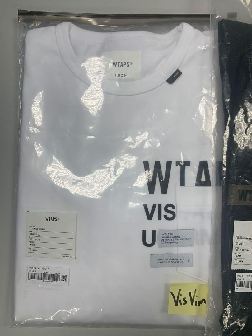 割引可品Lサイズ 21SS WTAPS INSECT 02 / LS / COPO 白 Tシャツ/カットソー(七分/長袖)