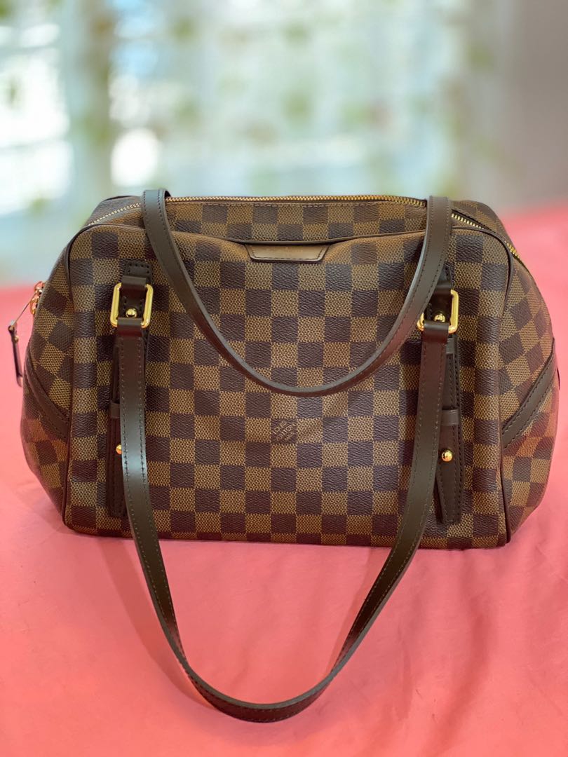 Louis Vuitton Rivington PM Damier Ebene Bag, Luxury, Bags & Wallets on  Carousell