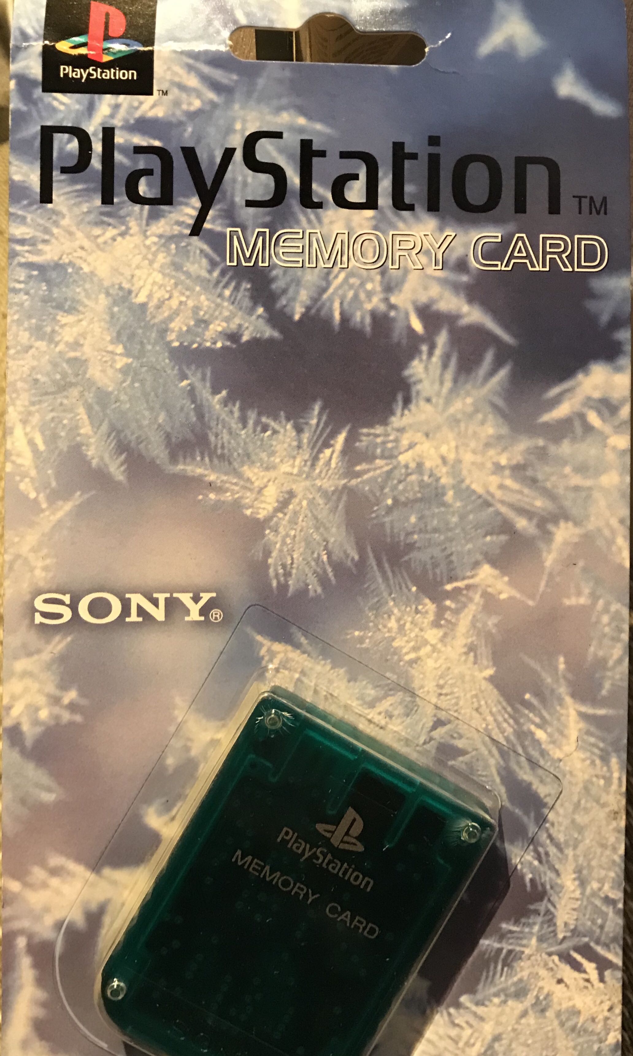 全新未開封 Sony PlayStation PS1 PS one Memory Card 遊戲機 記憶卡