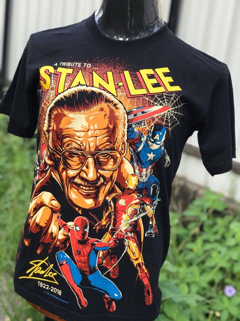 Spiderman stan lee hot sale t shirt