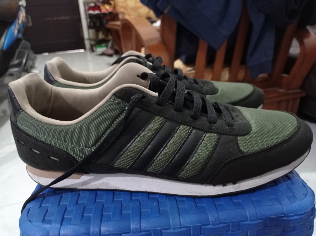Adidas neo deals kaki