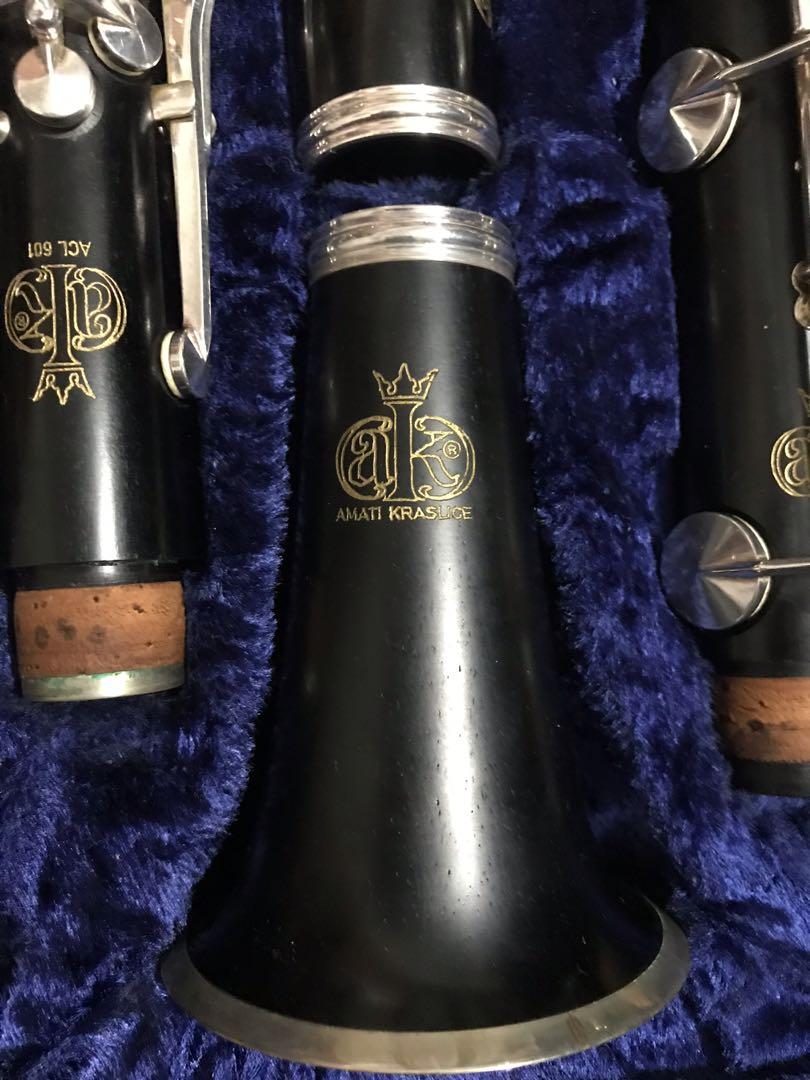 amati kraslice special czechoslovakia樂器、降B調 豎笛/黑管，木製、白銅按鍵，管樂