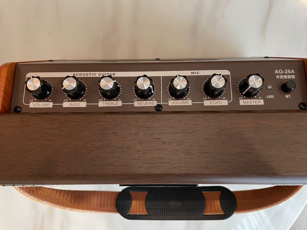 AROMA Guitar Amp with Mic Input, Hobbies & Toys, Music & Media, Music