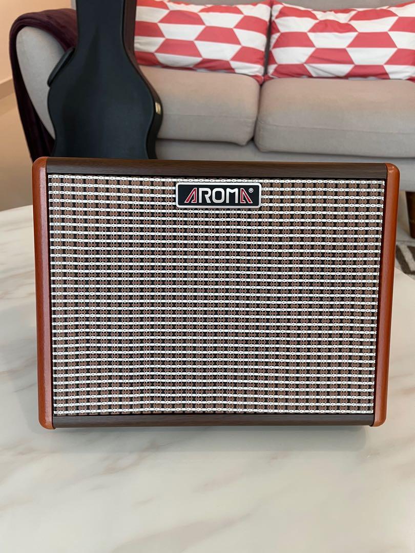 AROMA Guitar Amp with Mic Input, Hobbies & Toys, Music & Media, Music