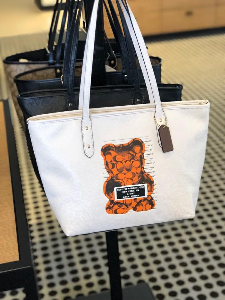 Coach gummy bear tote bag clearance