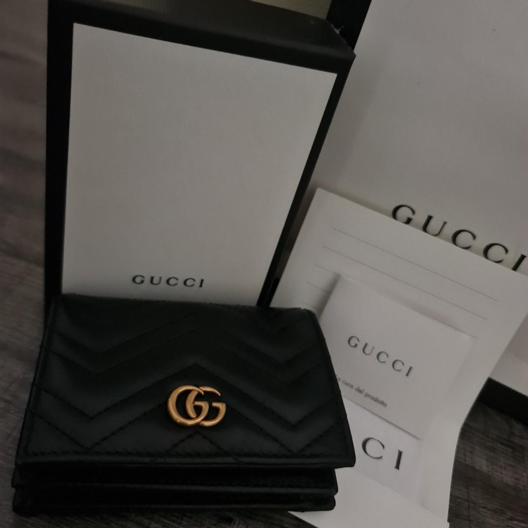 Authentic gucci marmont wallet, Luxury, Bags & Wallets on Carousell