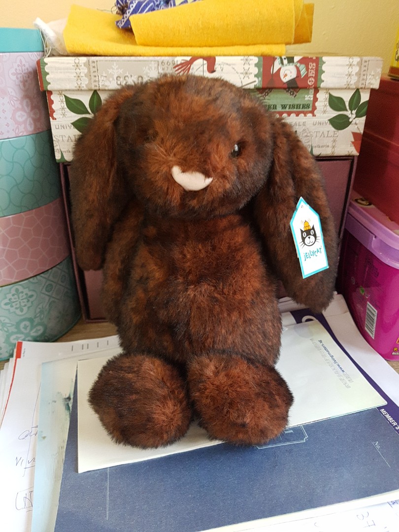 Jellycat walnut clearance bunny