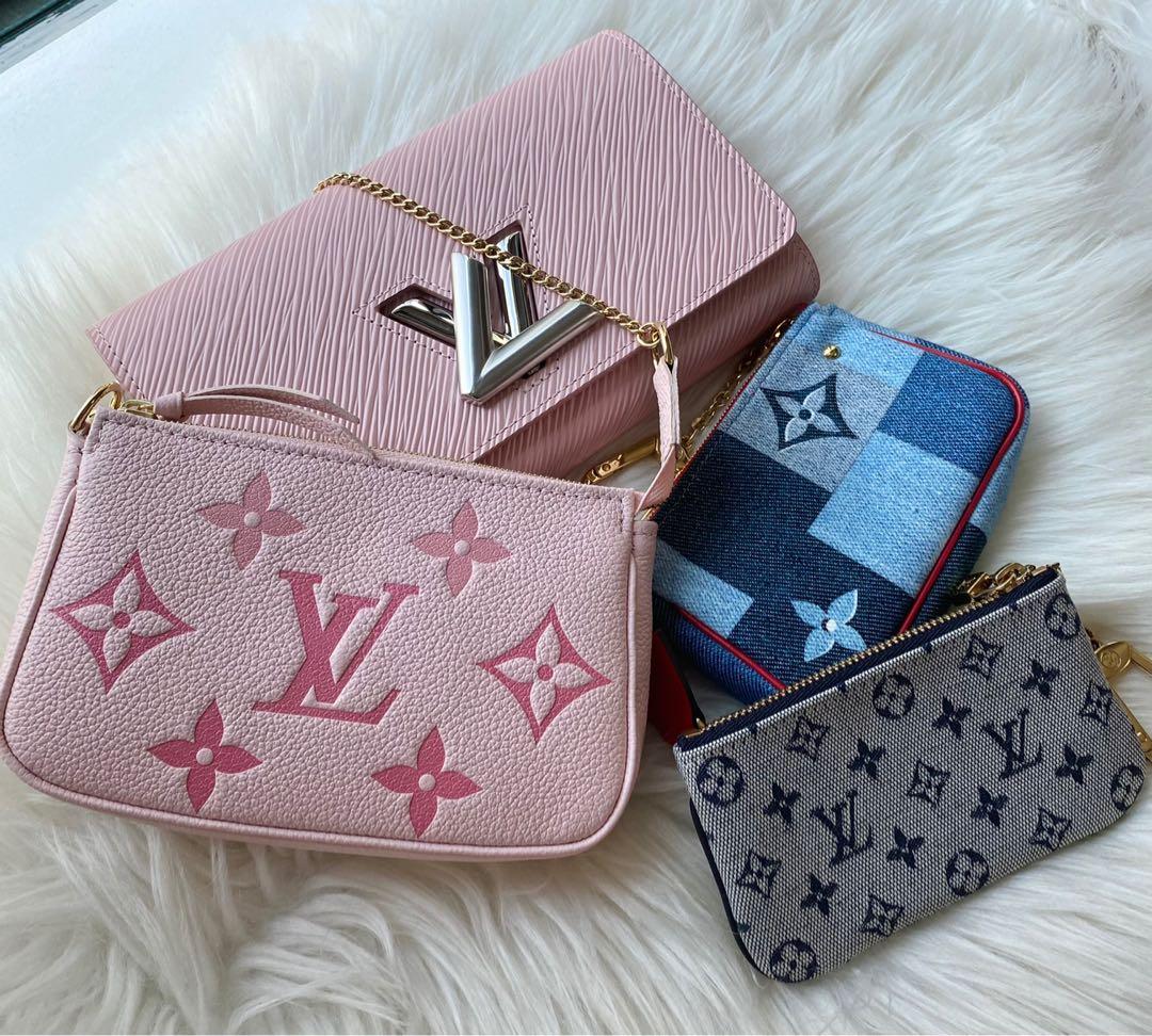 New Louis Vuitton Micro Pochette Metis in empreinte leather - LV so cute in  pink, yellow & taupe 