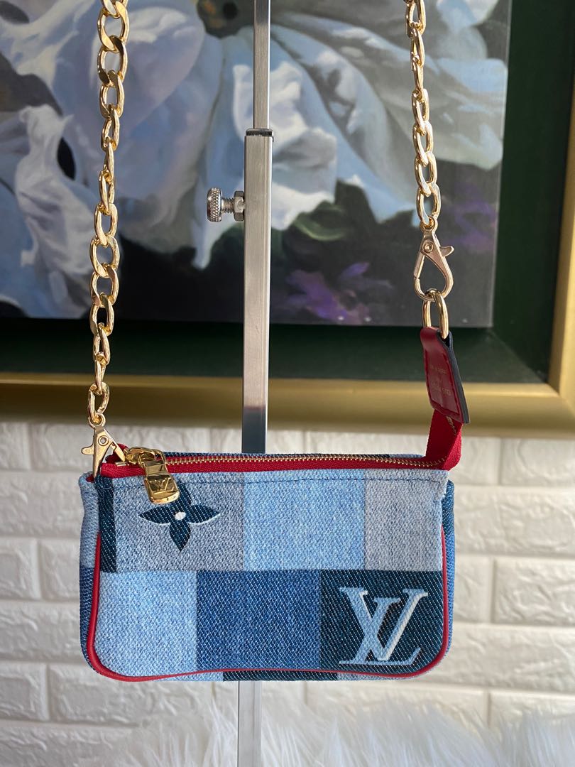 Louis Vuitton Monogram Denim Micro Pochette Accessoires