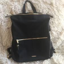 Authentic TUMI jena (Category: Luxury Bags & Wallets) located in Navotas City. Submitted by manaymanay13 (Listing ID 1083645476, Image 1). Description: This Jena convertible backpack does triple duty, providing ultimate versatility while maintaining a sense of chic. Wear it as a backpack, or an over-the-shoulder crossbody style—folded or open—depending on how much you have to carry. Multiple pockets positioned in just the right places ensure you 