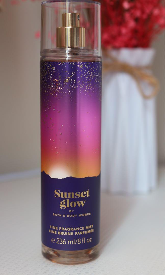 Sunset glow bath outlet and body works