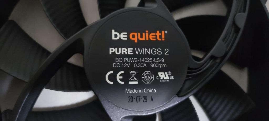 be quiet! Pure Wings 2 Case fan (puw2-14025-ls-9), Computers & Tech ...