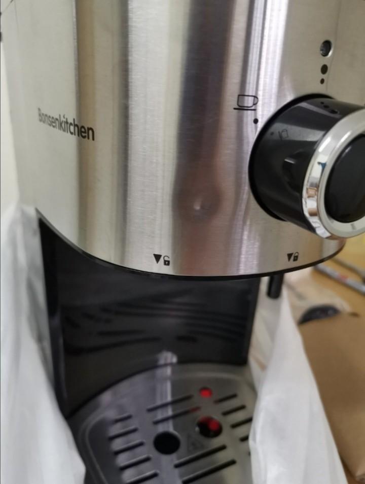 Bonsenkitchen Professional 15BAR Espresso Machine, TV & Home