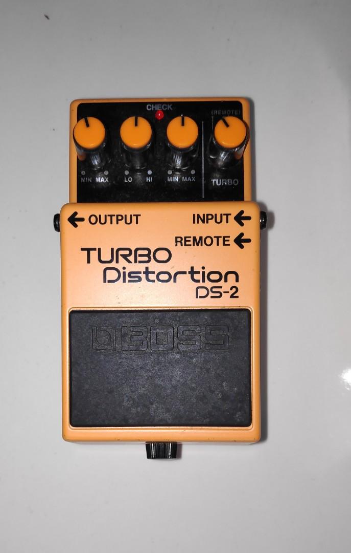 Boss DS-2 Turbo Distortion. Made In Taiwan.