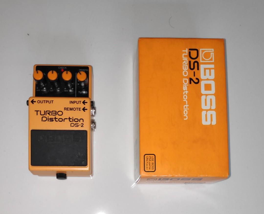 Boss DS-2 Turbo Distortion. Made In Taiwan.