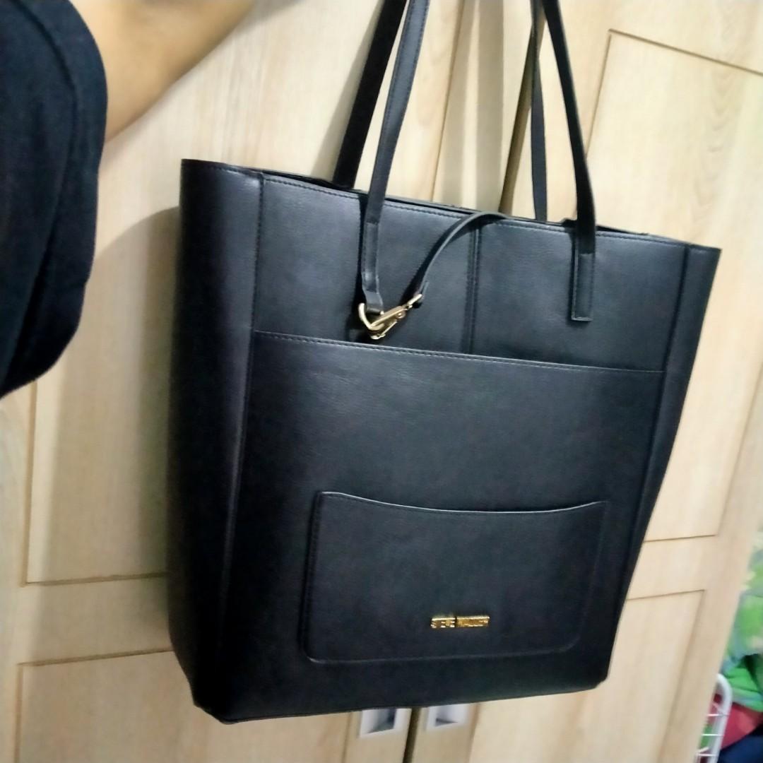 Steve Madden Tas Shoulder Bag Wanita 2 Strap, Fesyen Wanita, Tas & Dompet  di Carousell