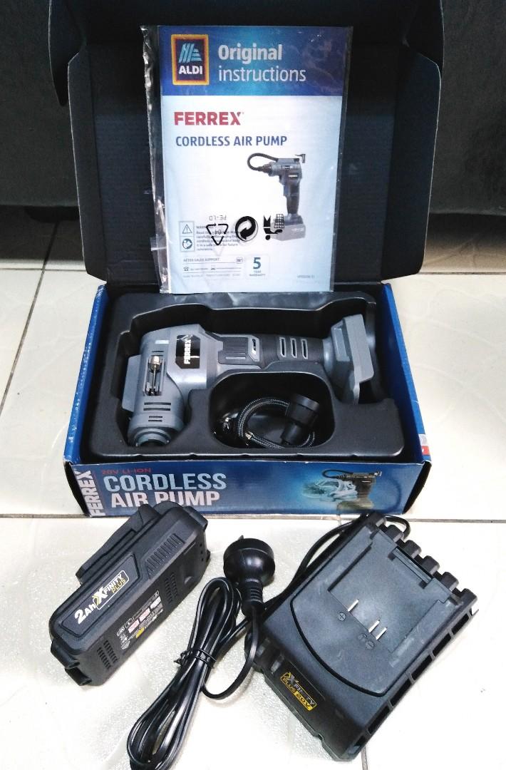 Ferrex best sale cordless inflator
