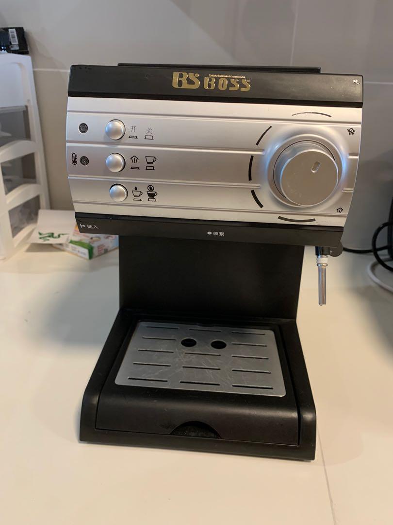 Bsboss Coffee Maker Machine 20 Bar Pressure Pump Driven Espresso Kitchen Appliances On Carousell