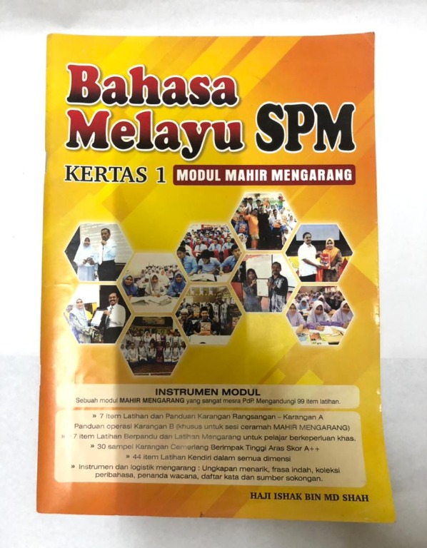 Buku Bahasa Melayu Modul Mahir Mengarang Kertas 1 Spm Contoh Karangan Books Stationery Books On Carousell