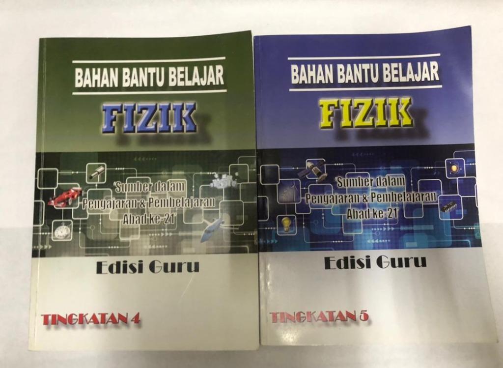 Teks 5 buku fizik tingkatan Koleksi Buku