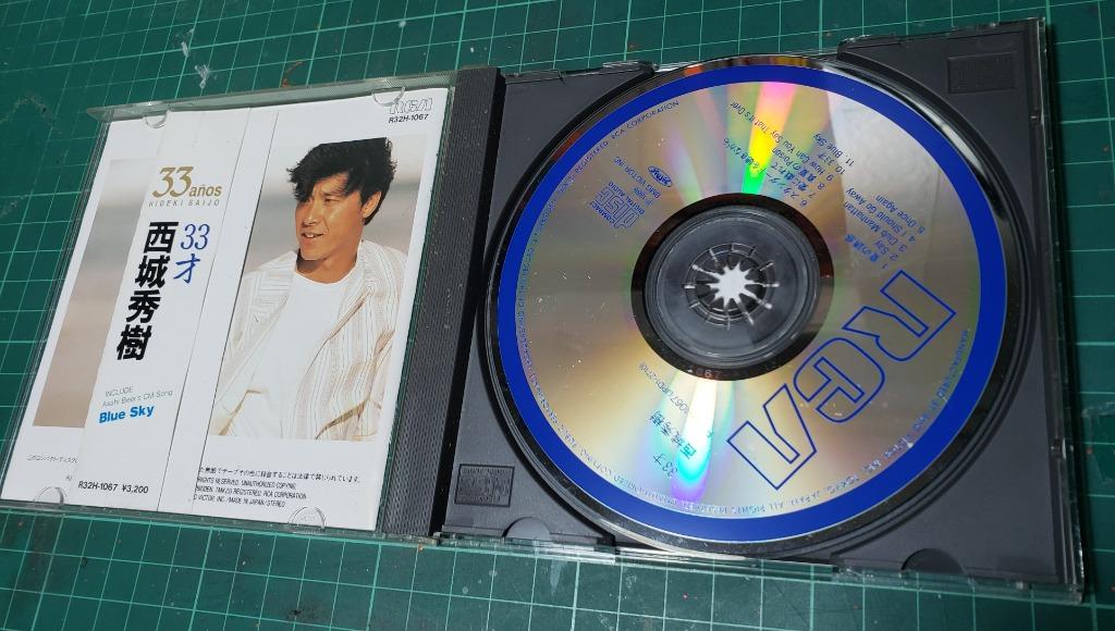 西城秀樹 33才 CD　未開封 西城秀樹 / 33才 [7inch - B07S-31]：JAPANESE：アナログ