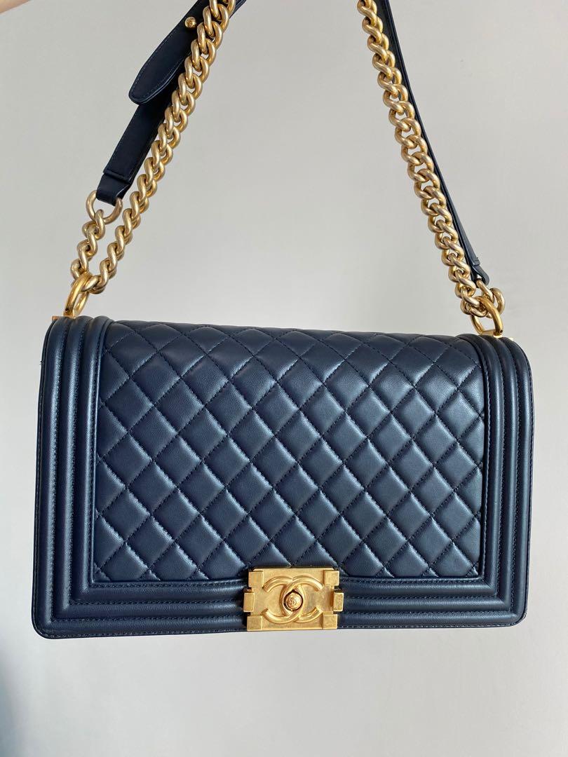 chanel boy 28cm Carousell