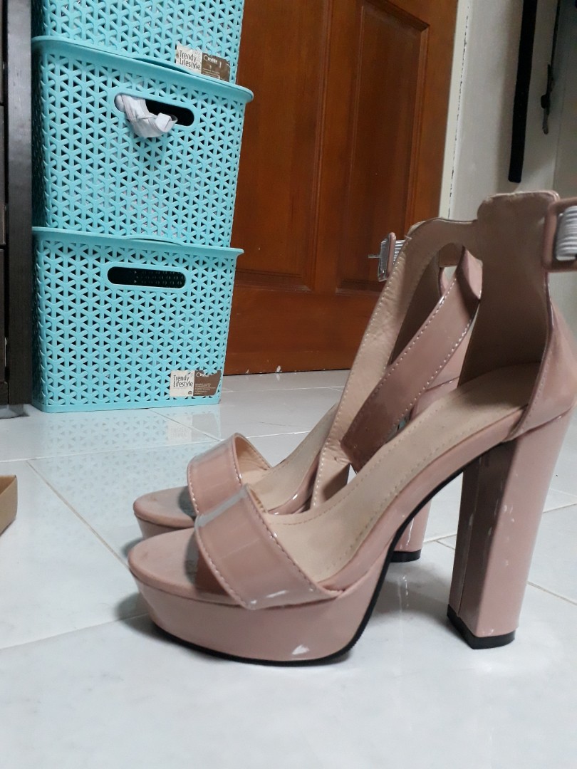 cheap brown heels