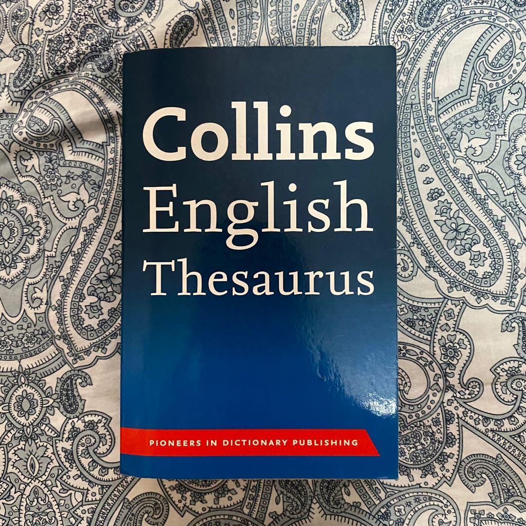 Collins English Thesaurus By Collins, 51 OFF