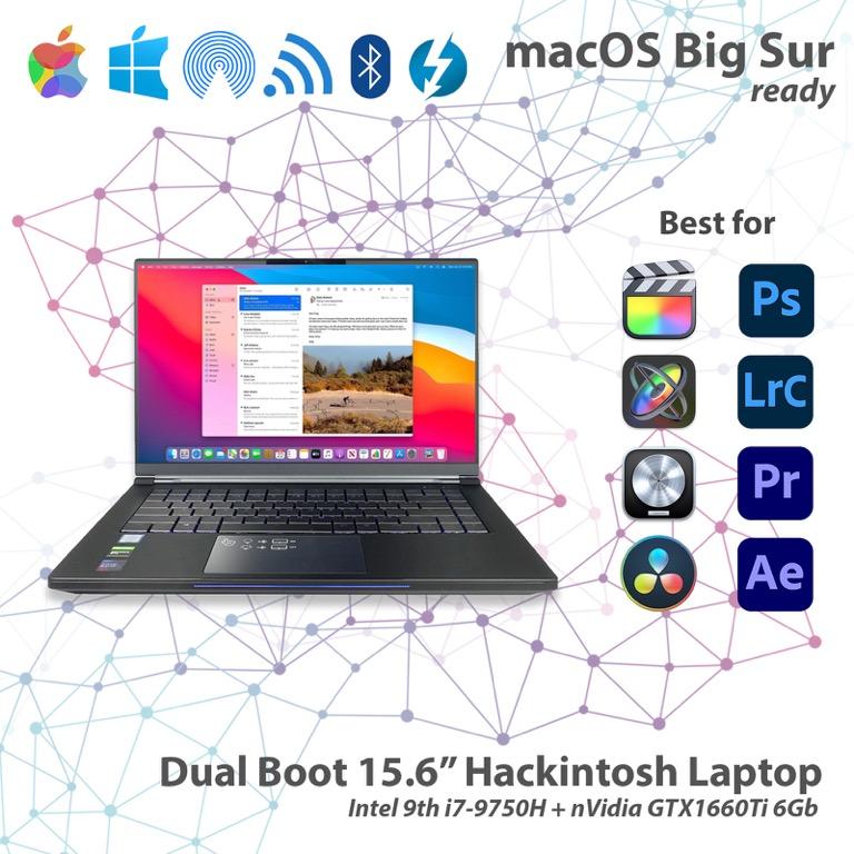 Custom Bual Boot macOS Windows Hackintosh Laptop Mobile