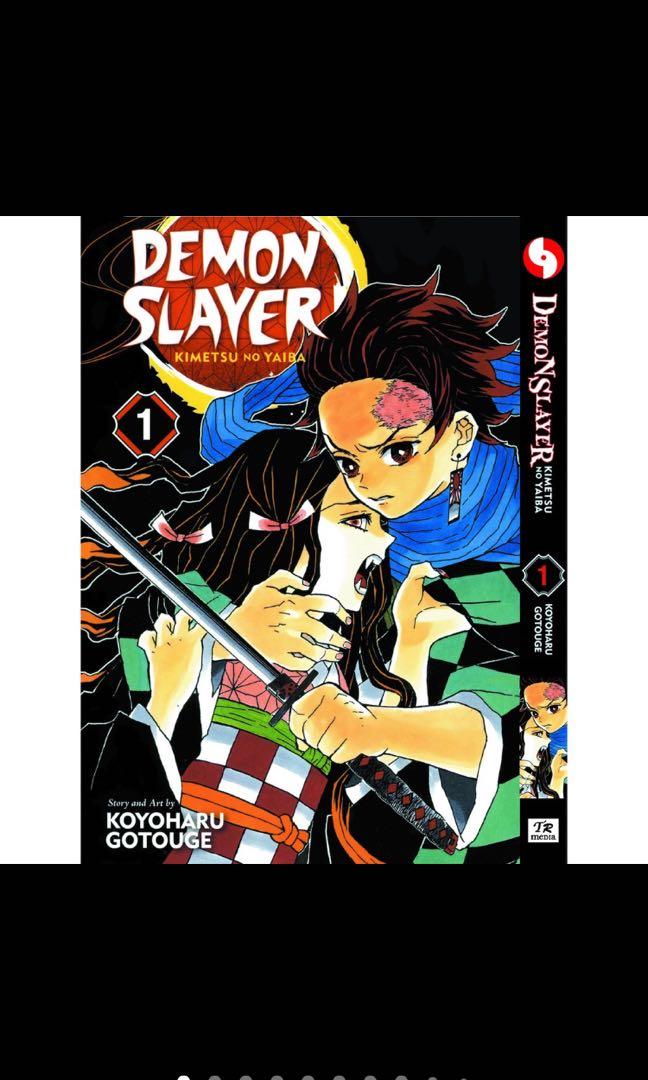 Demon Slayer Manga 1 10 Books Stationery Comics Manga On Carousell Demon Slayer Manga 1 10 Books Stationery Comics Manga On Carousell