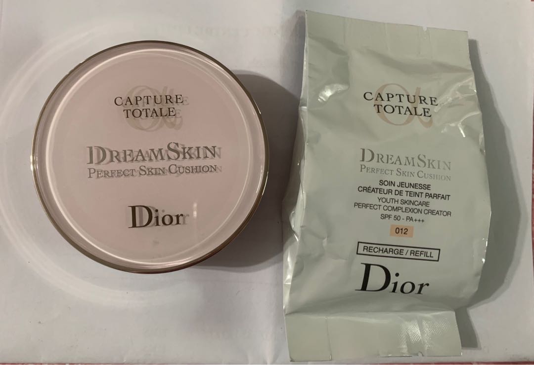 Christian Dior Capture DreamSkin Moist Perfect Cushion SPF 50 012  Porcelaine 05oz 15g  Walmartcom