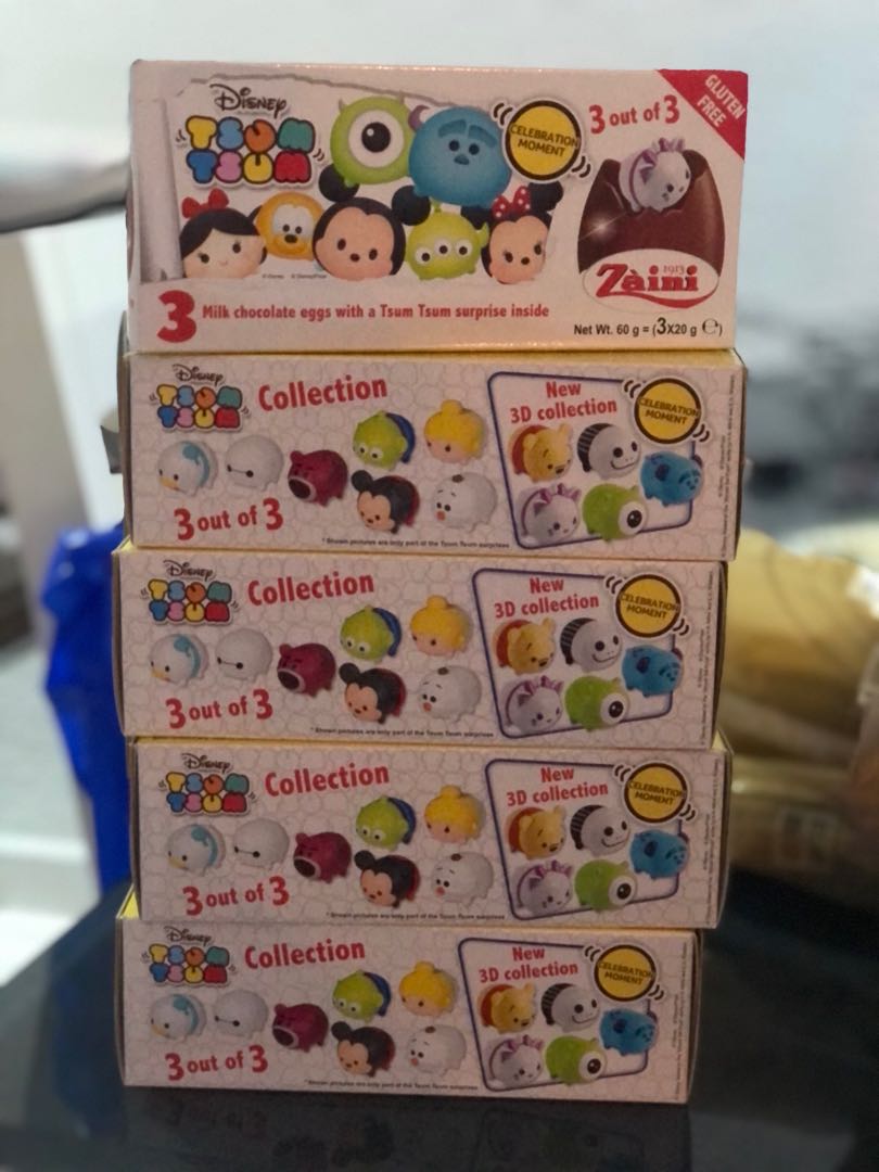 Tsum tsum kinder eggs outlet