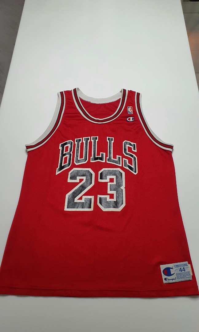 1991 Michael Jordan Chicago Bulls Champion Authentic NBA Jersey Size 48