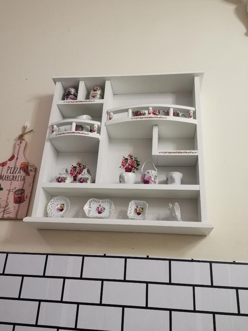 English Flower Wall Deco Rack Home Furniture Home Decor On Carousell