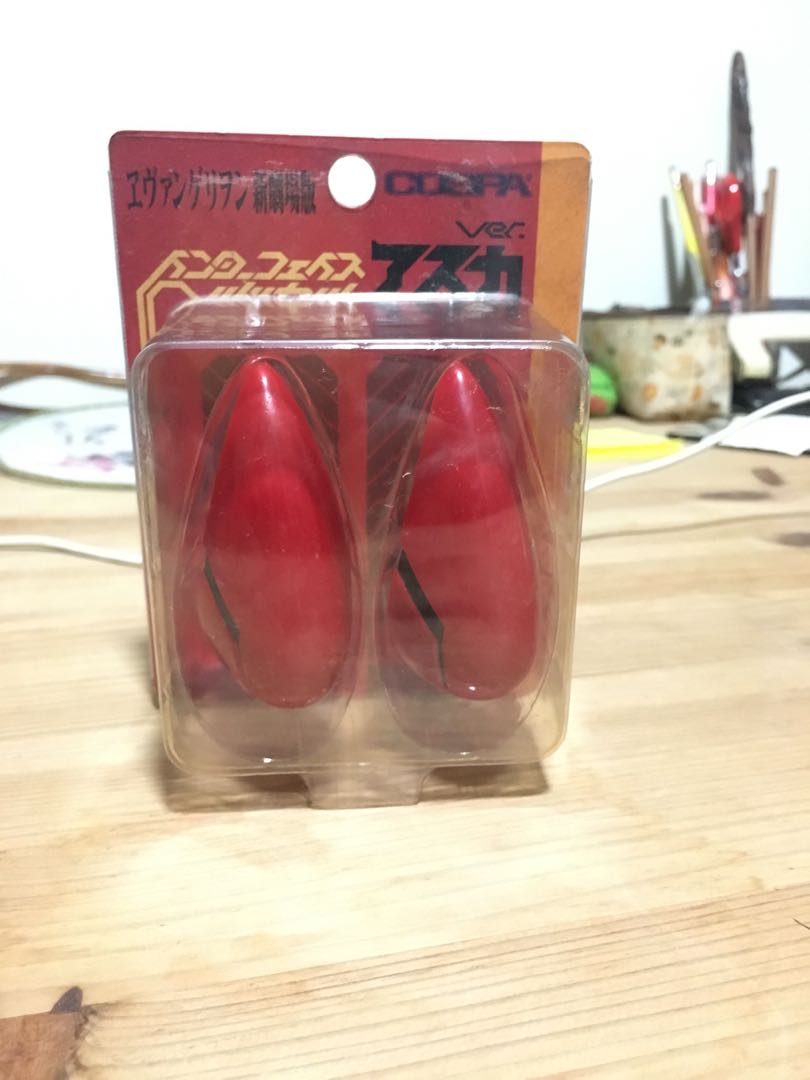 Evangelion Asuka Hair clips, Hobbies & Toys, Toys & Games on Carousell