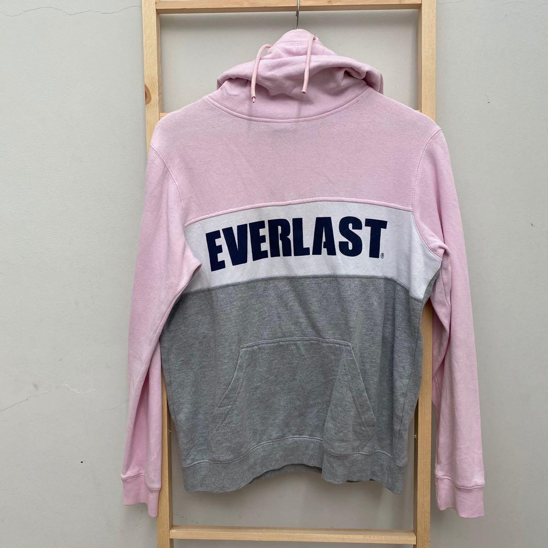 EVERLAST PINK WHITE TONE HOODIE SWEATER