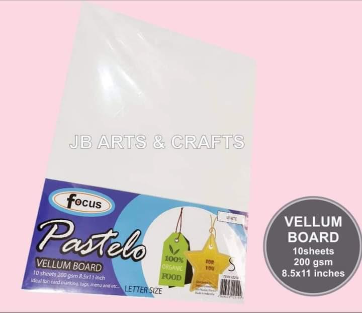 FOCUS PASTELO VELLUM BOARD, Hobbies & Toys, Stationary & Craft, Craft
