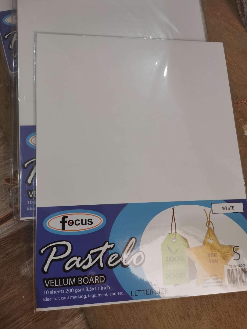 FOCUS PASTELO VELLUM BOARD, Hobbies & Toys, Stationary & Craft, Craft