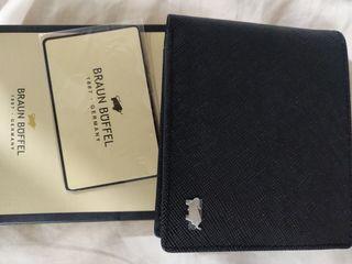 For sale: Authentic Braun Buffel flap wallet with coin purse