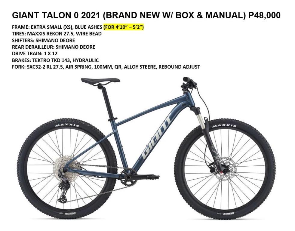 Giant Talon Blue Promotions