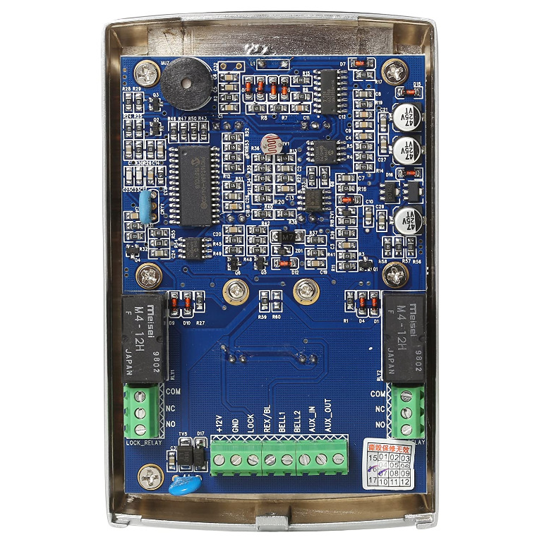 FreeDelivery UHPPOTE 125Khz EM-ID Metal Case RFID Access Control Keypad ...