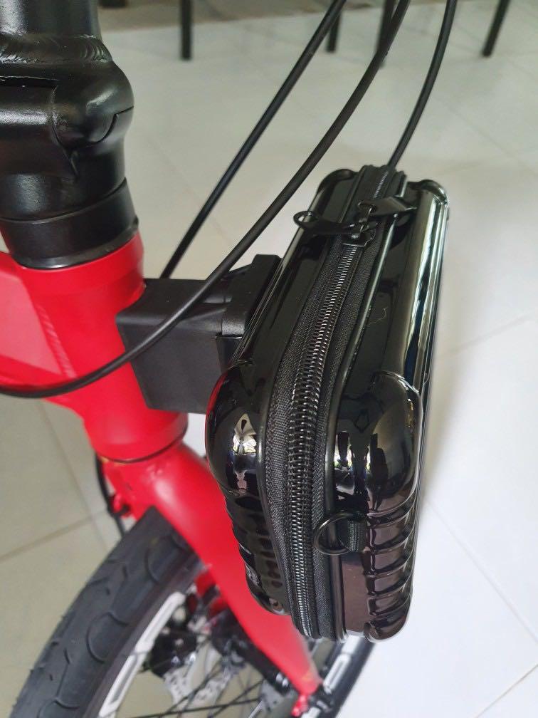 Front Block Bag Folding Bicycle Front Bag Folding Bike Bag Brompton Model, Sports Equipment