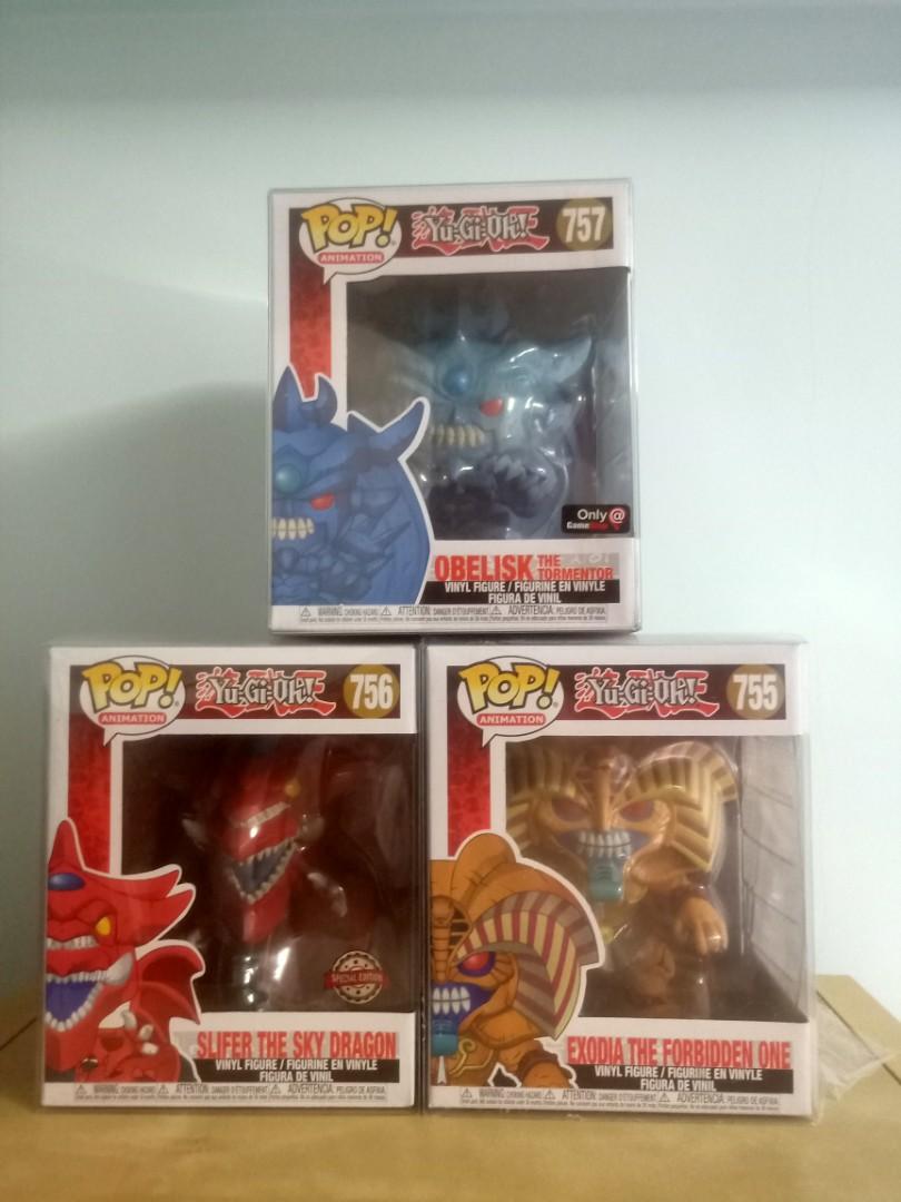 Funko Pop! Exodia Slifer Obelisk Yugioh 