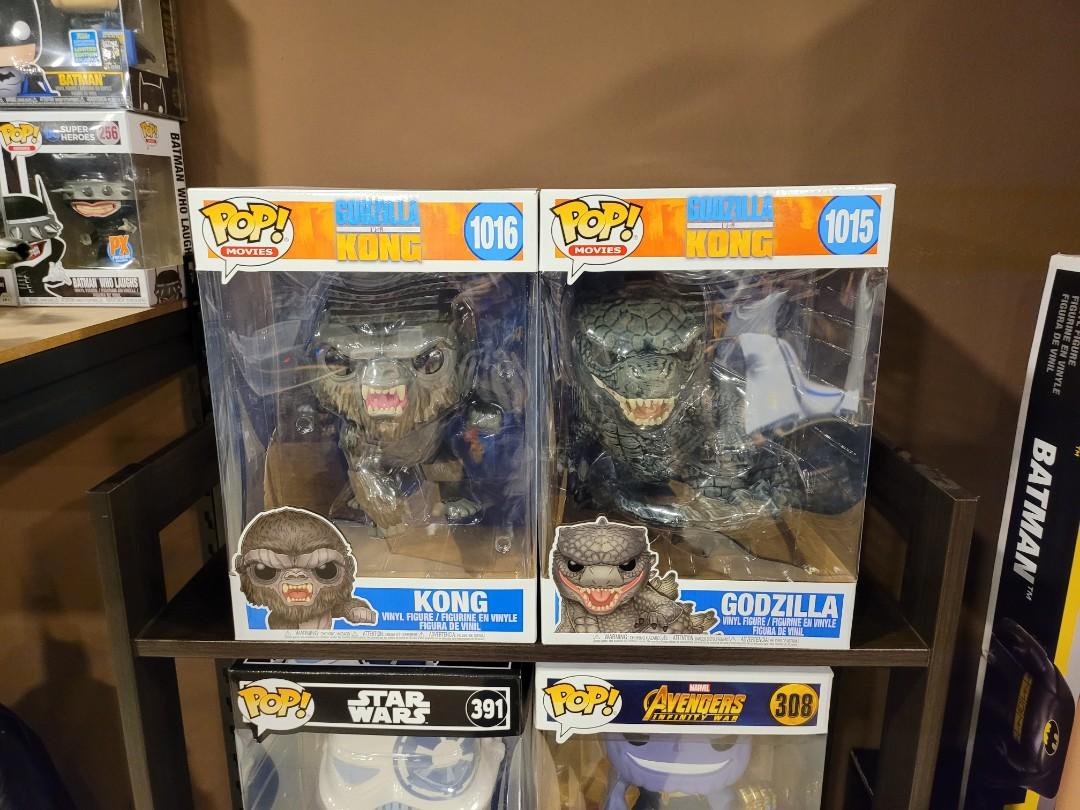 Funko Pop Godzilla vs Kong 10inch set 