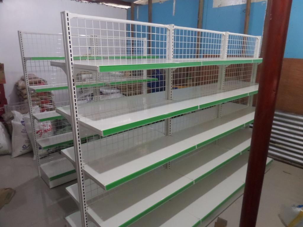 Grocery steel racks shelves metal stand, Furniture & Home Living ...